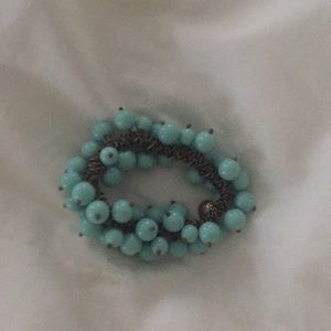 Jcrew elastic beaded bracelet